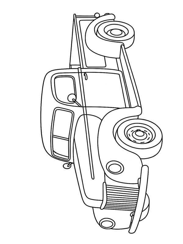 Bravado Rat-Truck (Grand Theft Auto) Desenho para Colorir Bravado Rat-Truck (Grand Theft Auto) Desenho para Colorir