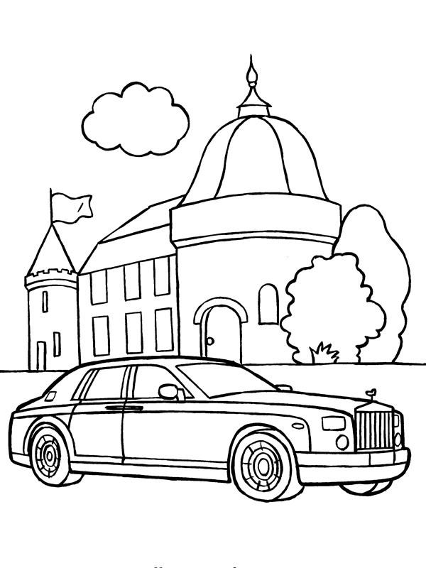 Rolls Royce Phantom Desenho para Colorir Rolls Royce Phantom Desenho para Colorir