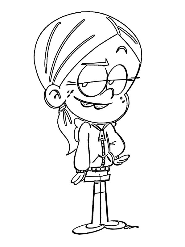 Ronnie Anne Santiago Desenho para Colorir Ronnie Anne Santiago Desenho para Colorir