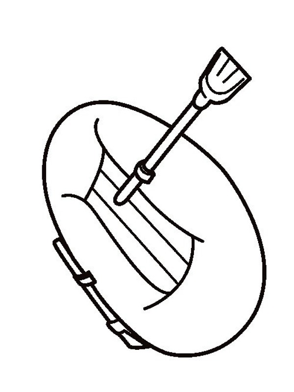 Bote inflável Desenho para Colorir Bote inflável Desenho para Colorir