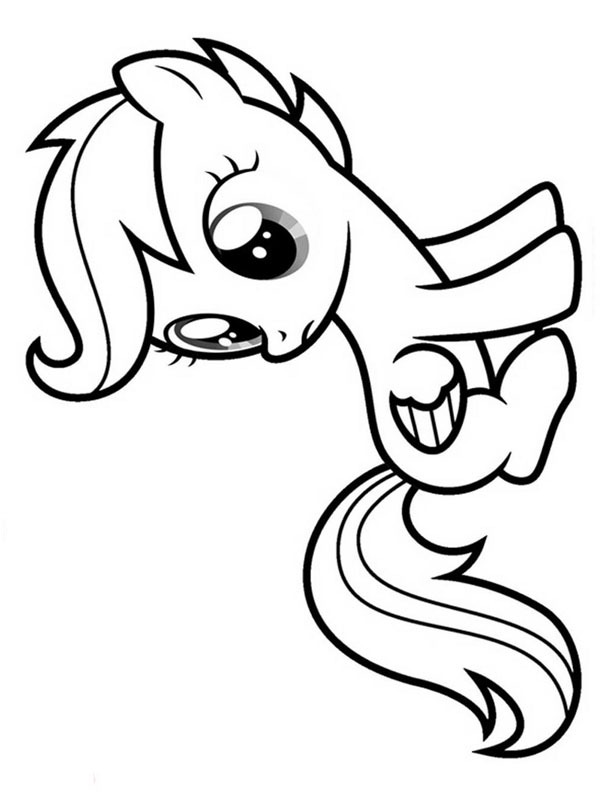 Scootaloo Desenho para Colorir Scootaloo Desenho para Colorir