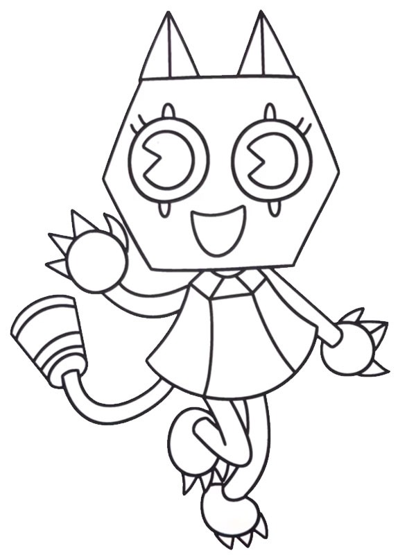 Scraps (Dandy's World) Desenho para Colorir Scraps (Dandy's World) Desenho para Colorir