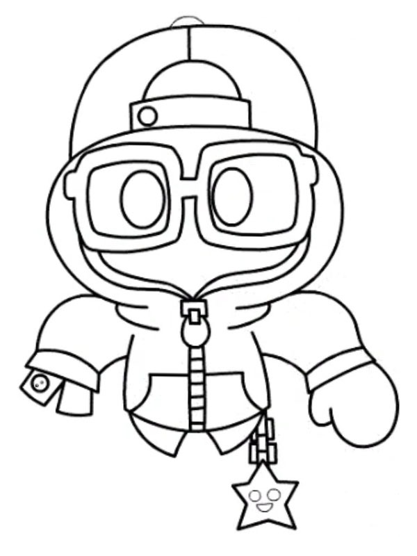 Shade (Brawl Stars) Desenho para Colorir Shade (Brawl Stars) Desenho para Colorir