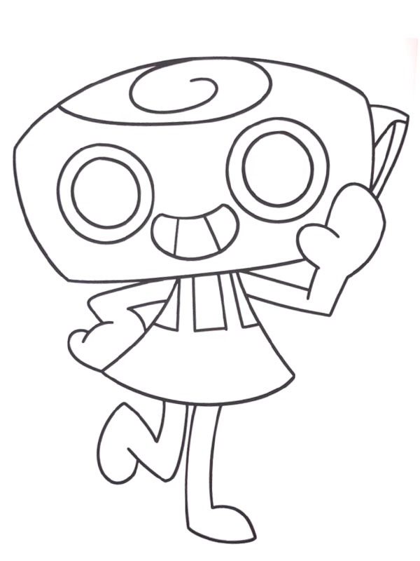 Shelly (Dandy's World) Desenho para Colorir Shelly (Dandy's World) Desenho para Colorir