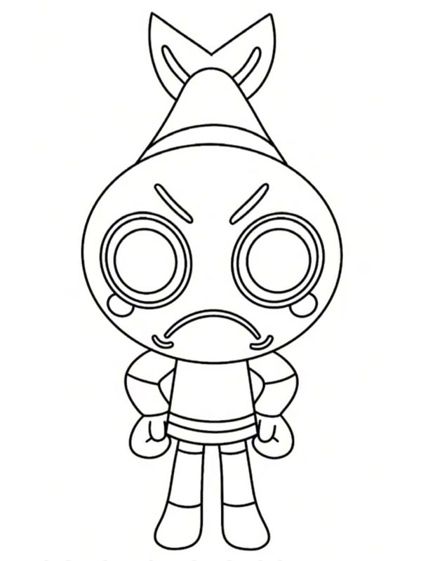 Shrimpo (Dandy's World) Desenho para Colorir Shrimpo (Dandy's World) Desenho para Colorir