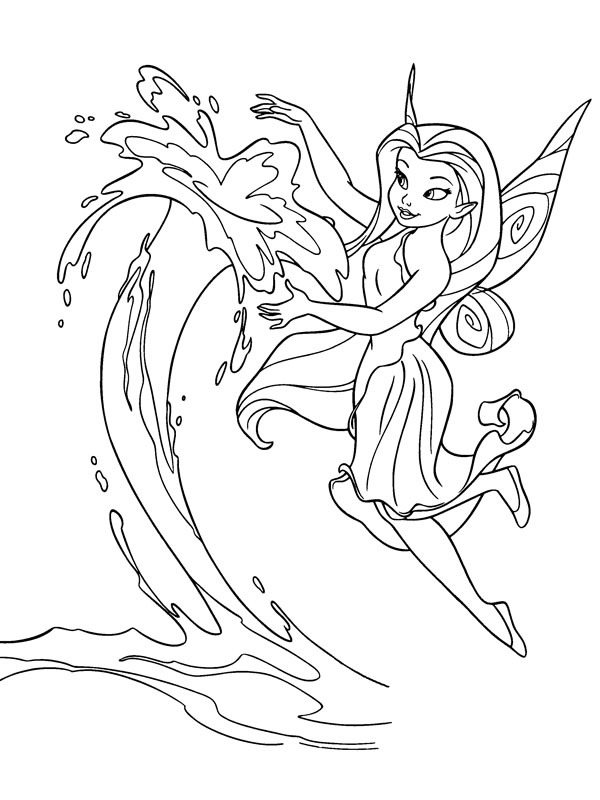 Silvermist Desenho para Colorir Silvermist Desenho para Colorir