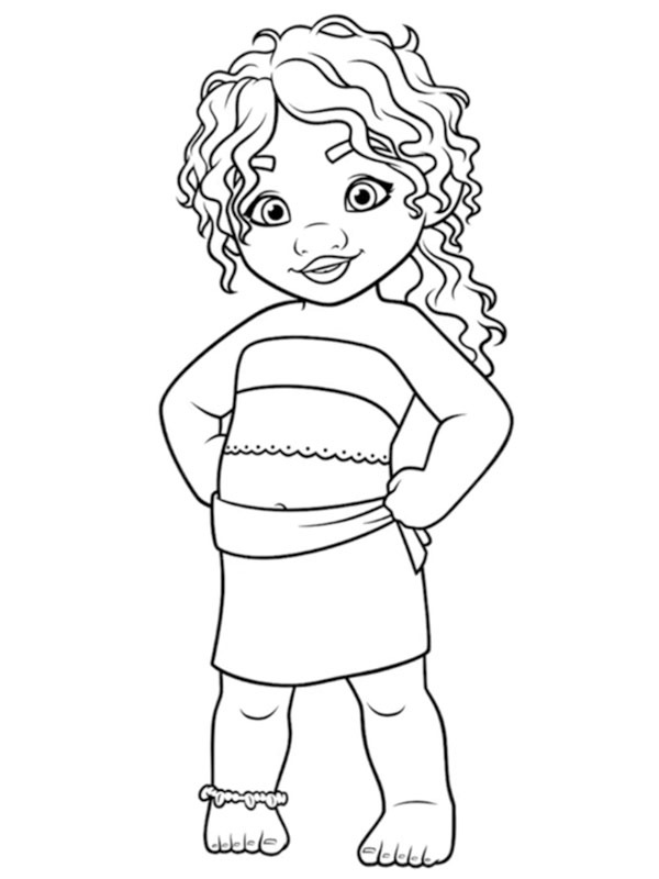 Simea (Moana 2) Desenho para Colorir Simea (Moana 2) Desenho para Colorir
