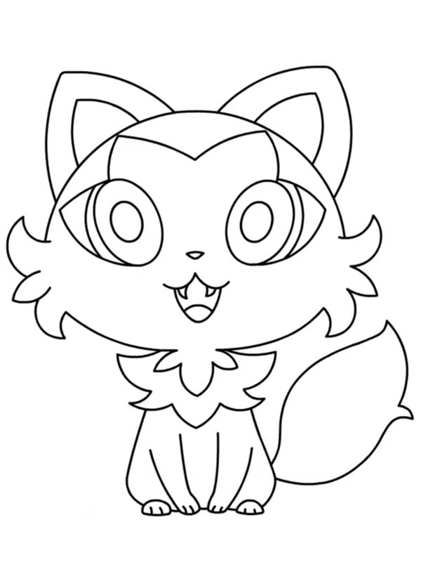Sprigatito (Pokémon) Desenho para Colorir Sprigatito (Pokémon) Desenho para Colorir