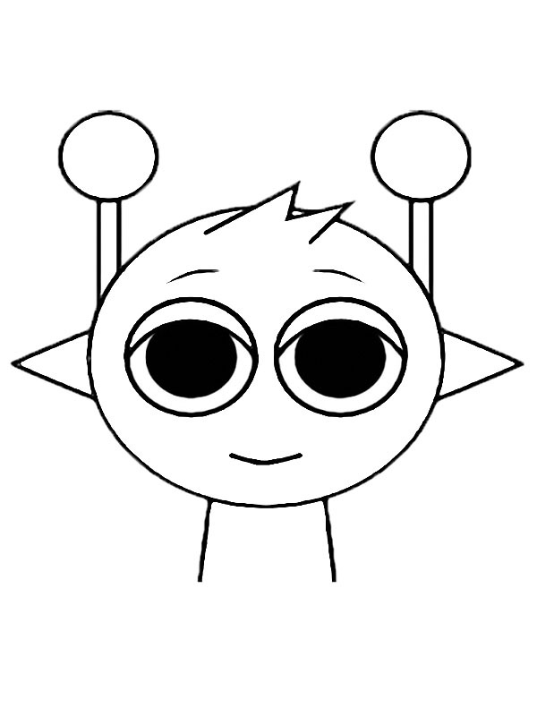 Sprunki Simon Desenho para Colorir Sprunki Simon Desenho para Colorir