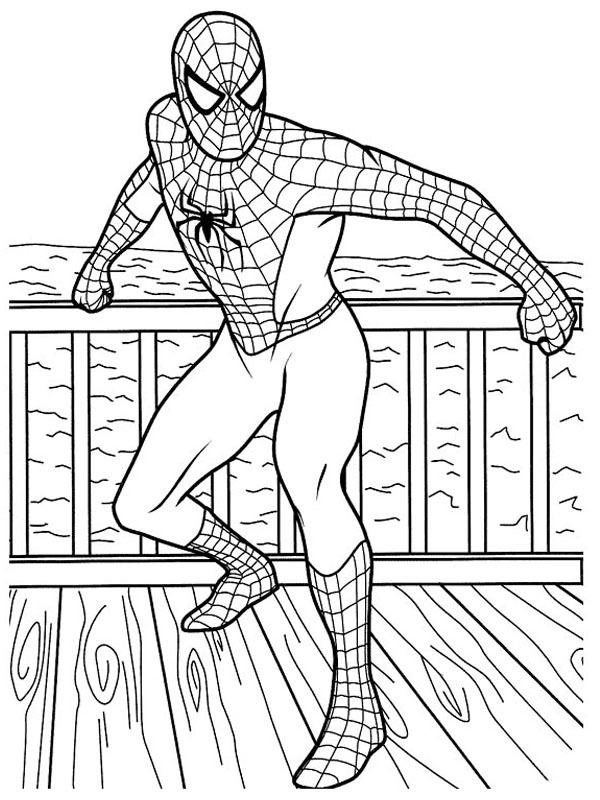 Homem-Aranha incrível Desenho para Colorir Homem-Aranha incrível Desenho para Colorir