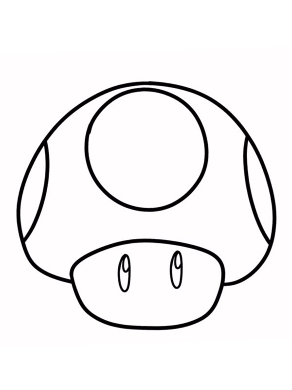 Super Cogumelo Desenho para Colorir Super Cogumelo Desenho para Colorir