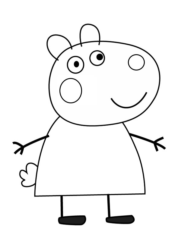 Suzy Ovelha Desenho para Colorir Suzy Ovelha Desenho para Colorir