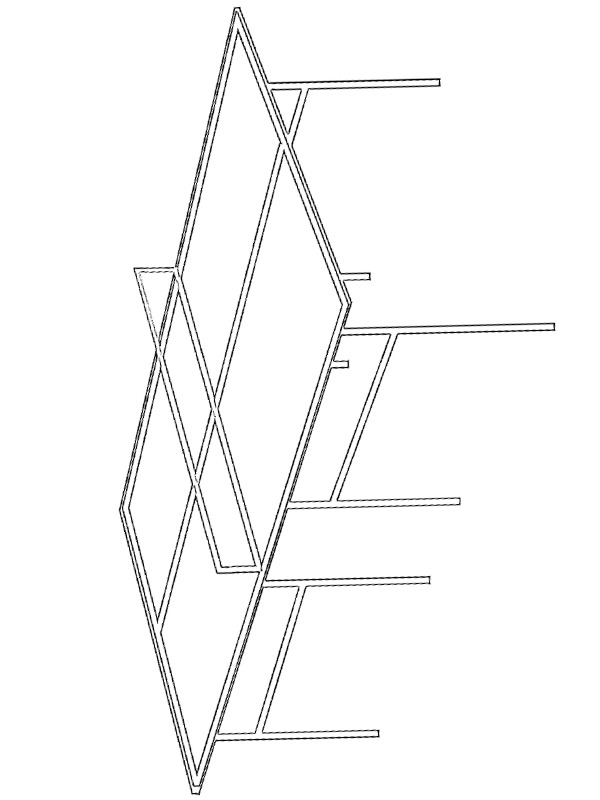 Mesa de t&ecirc;nis Desenho para Colorir