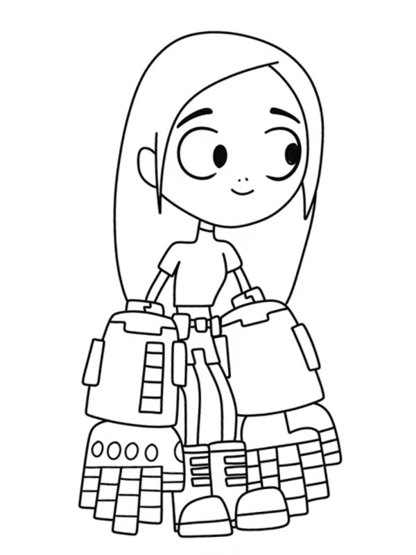 Terra (Jovens Titãs em Ação!) Desenho para Colorir Terra (Jovens Titãs em Ação!) Desenho para Colorir