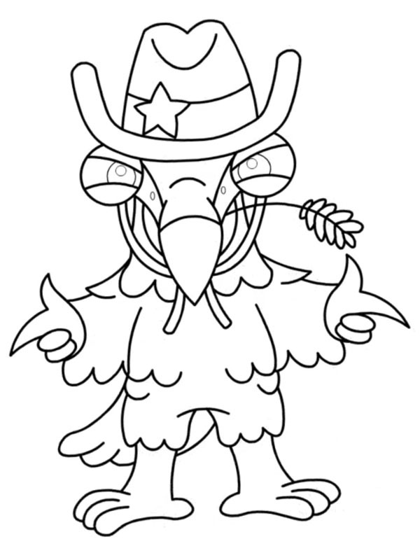 Tex Flamingo Desenho para Colorir Tex Flamingo Desenho para Colorir