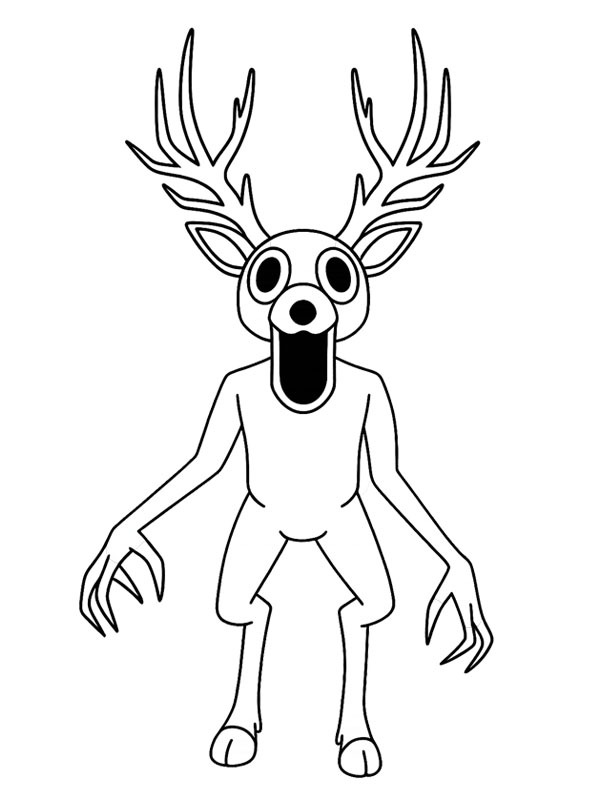 The Deer (99 Nights in the Forest) Desenho para Colorir The Deer (99 Nights in the Forest) Desenho para Colorir