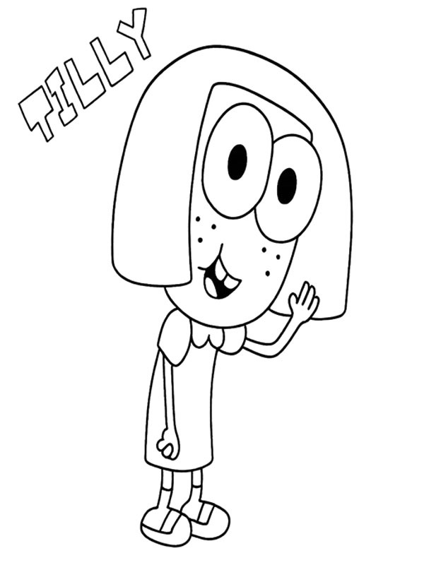 Tilly Green (Os Vizinhos Green) Desenho para Colorir Tilly Green (Os Vizinhos Green) Desenho para Colorir