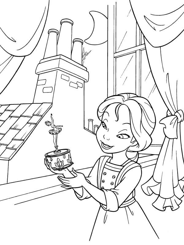 Tinker Bell Desenho para Colorir Tinker Bell Desenho para Colorir
