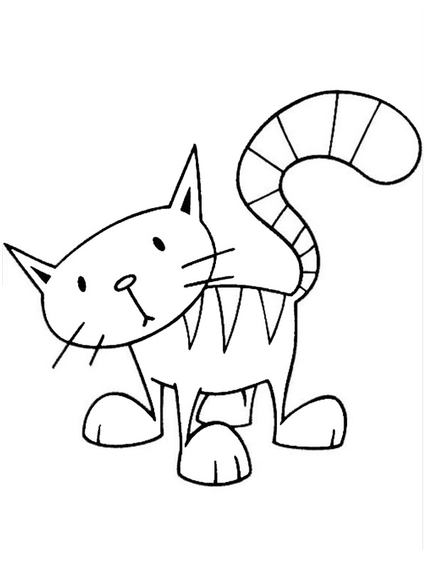 Gato Titus (Bob o Construtor) Desenho para Colorir Gato Titus (Bob o Construtor) Desenho para Colorir