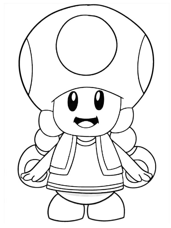 Toadette Desenho para Colorir Toadette Desenho para Colorir