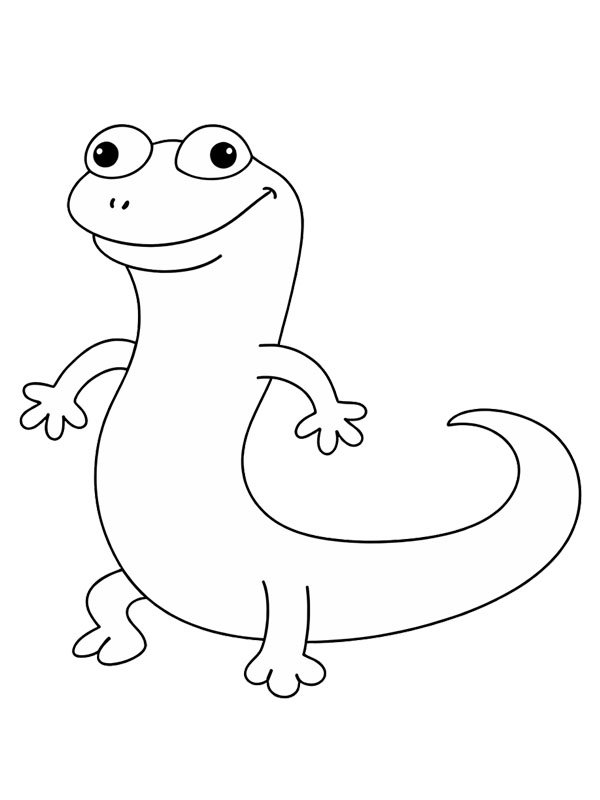 Tom Lagarto (Cara de Um, Focinho de Outro) Desenho para Colorir