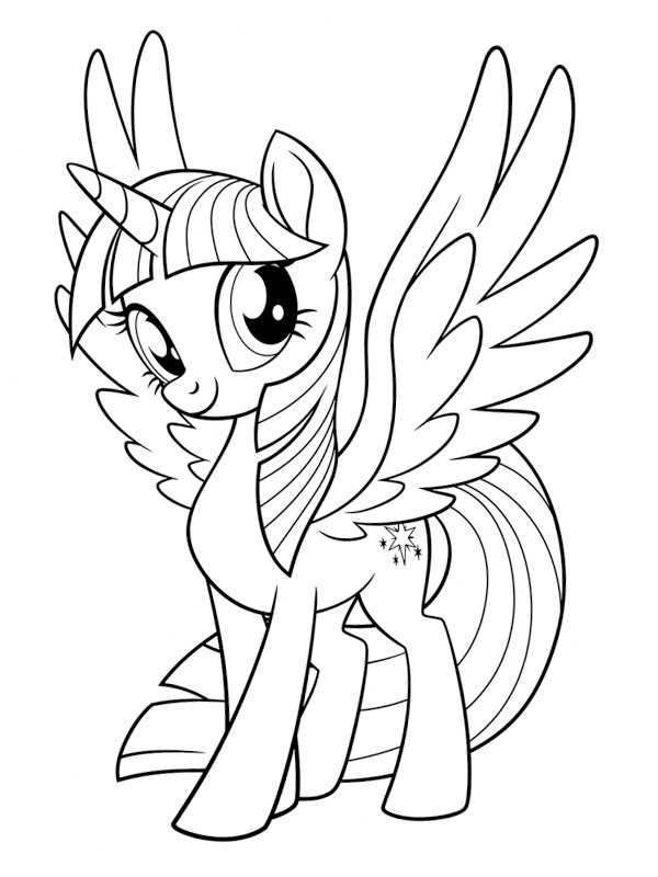 Twilight Sparkle Desenho para Colorir Twilight Sparkle Desenho para Colorir