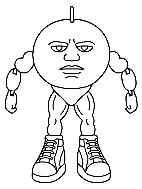Udin Din Dun Desenho para Colorir Udin Din Dun Desenho para Colorir