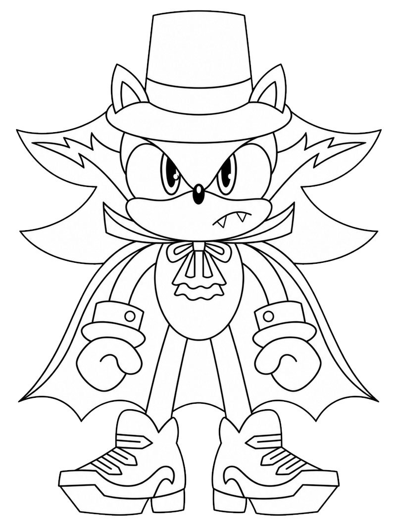Vampire Shadow (Sonic Speed Simulator) Desenho para Colorir Vampire Shadow (Sonic Speed Simulator) Desenho para Colorir