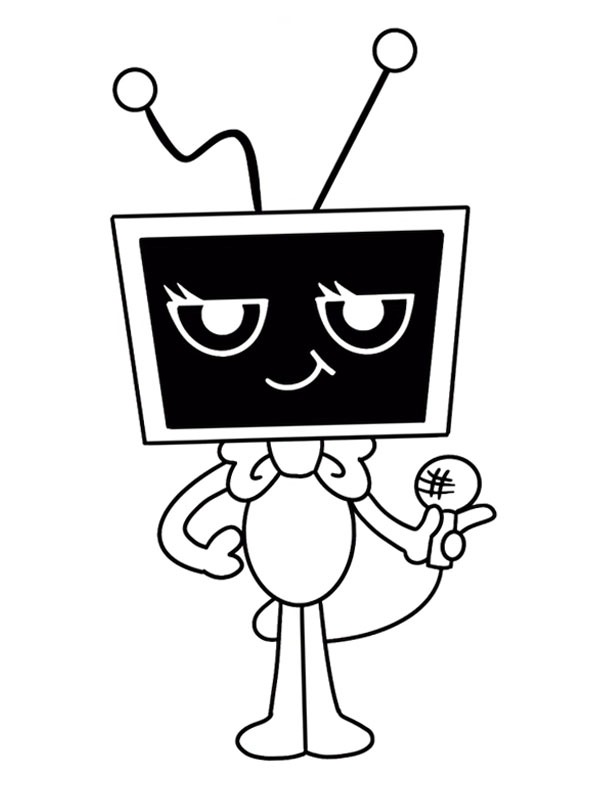 Vee (Dandy's World) Desenho para Colorir Vee (Dandy's World) Desenho para Colorir