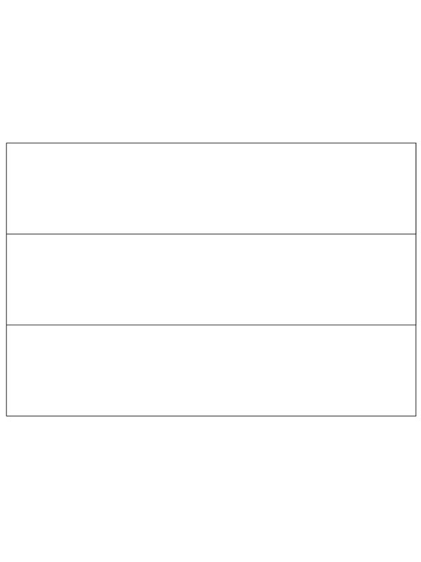 Bandeira dos Pa&iacute;ses Baixos Desenho para Colorir