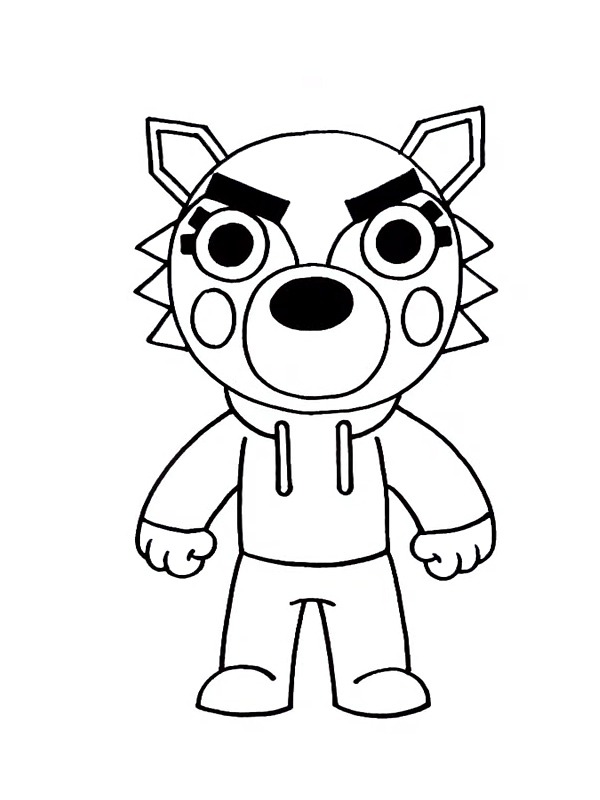 Willow Wolf (Roblox) Desenho para Colorir Willow Wolf (Roblox) Desenho para Colorir