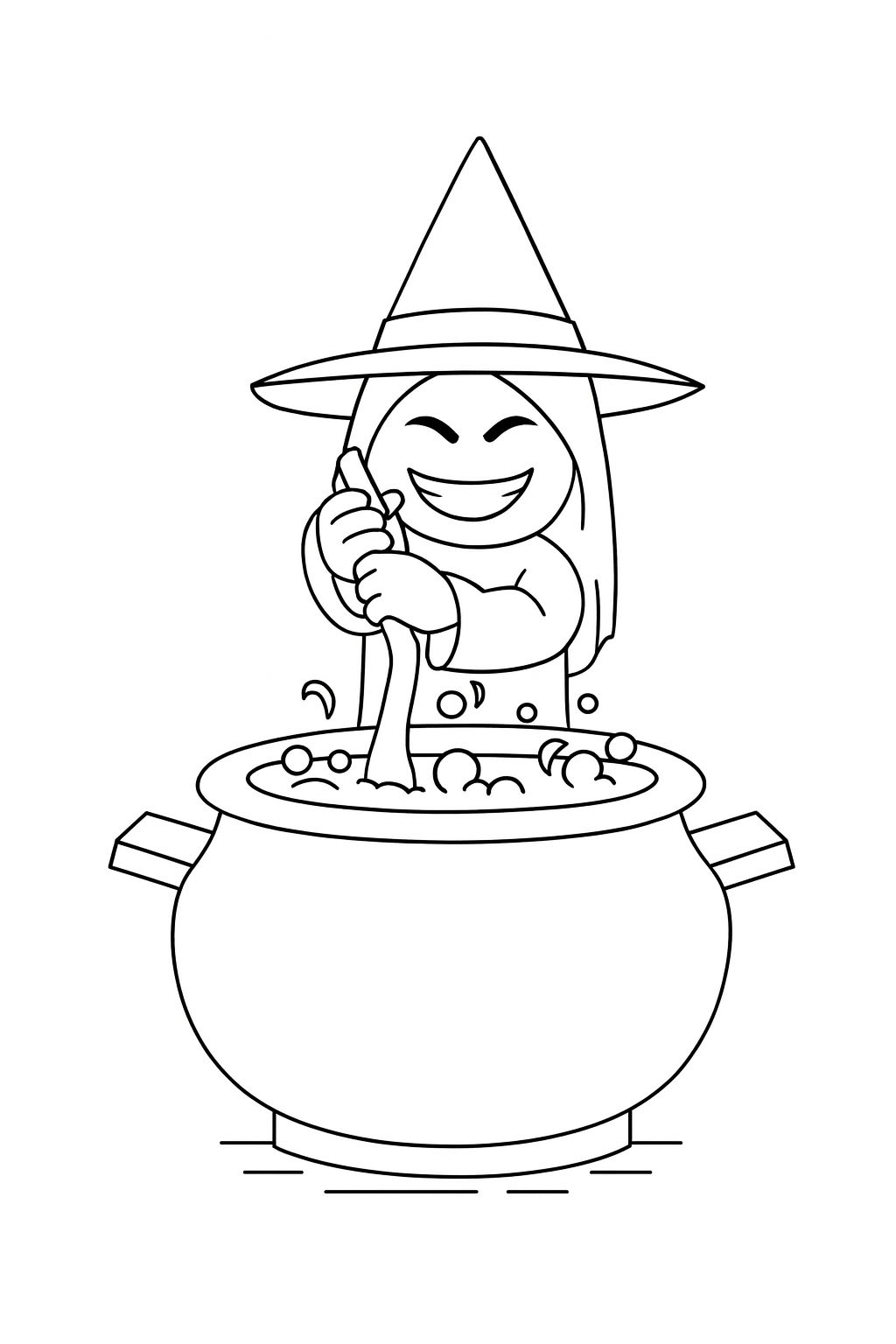 Witch Fuse (Steal a Brainrot) Desenho para Colorir Witch Fuse (Steal a Brainrot) Desenho para Colorir