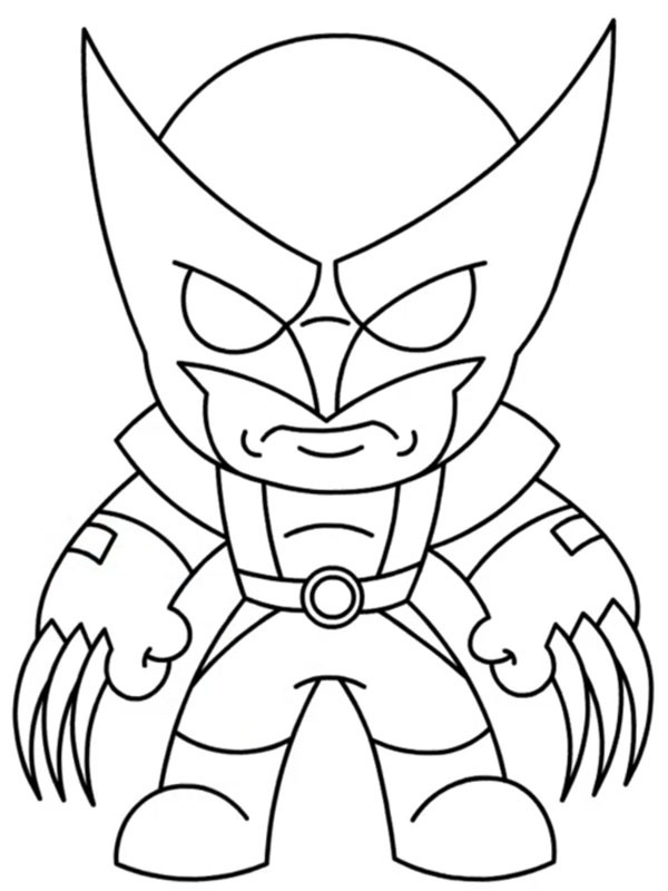 Wolverine do Fortnite Desenho para Colorir Wolverine do Fortnite Desenho para Colorir