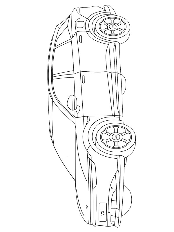 Zeekr 7X Desenho para Colorir Zeekr 7X Desenho para Colorir