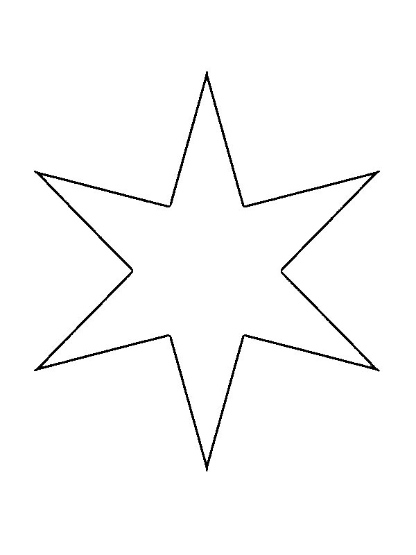 Estrela de seis pontas Desenho para Colorir Estrela de seis pontas Desenho para Colorir