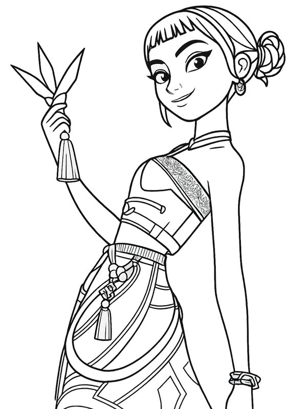 Zoey (Guerreiras do K-Pop) Desenho para Colorir Zoey (Guerreiras do K-Pop) Desenho para Colorir