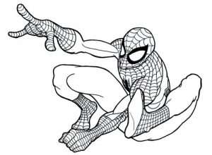 Desenho de Homem-Aranha para Colorir Online - Pinte Online
