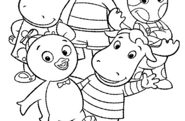 Desenho infantil para imprimir e pintar: Desenhos para colorir